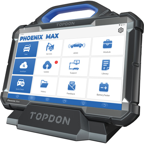 Outil de diagnostic Phoenix Max de niveau &eacute;quipement original de 13,3" avec station daccueil et oscilloscope &agrave; 4 voies Toolneeds Inc.