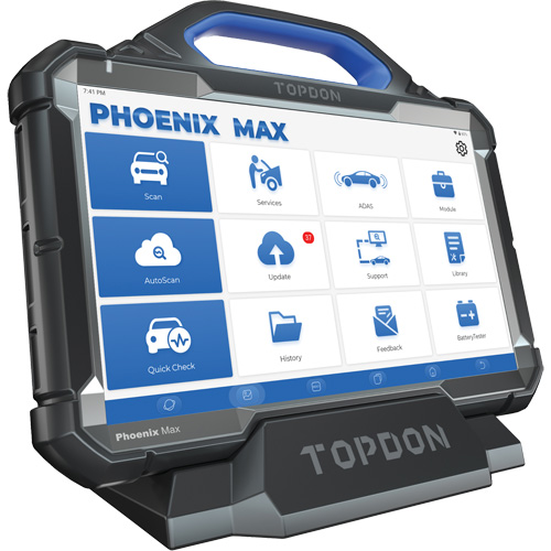 Outil de diagnostic Phoenix Max de niveau &eacute;quipement original de 13,3" avec station daccueil et oscilloscope &agrave; 4 voies Toolneeds Inc.