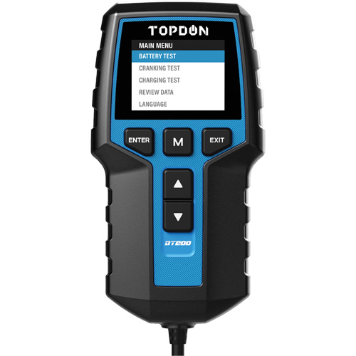 Testeur de batterie 12?V et de syst&egrave;mes 12?V/24?V BT200 Toolneeds Inc.