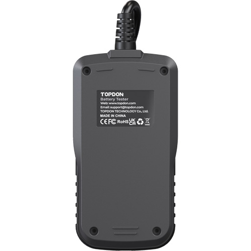 Testeur de batterie, de charge et de d&eacute;marrage BT50 avec imprimante Toolneeds Inc.