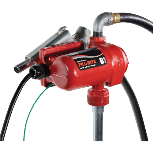 Pompe de transfert de carburant 12 V CC avec pistolet Toolneeds Inc.
