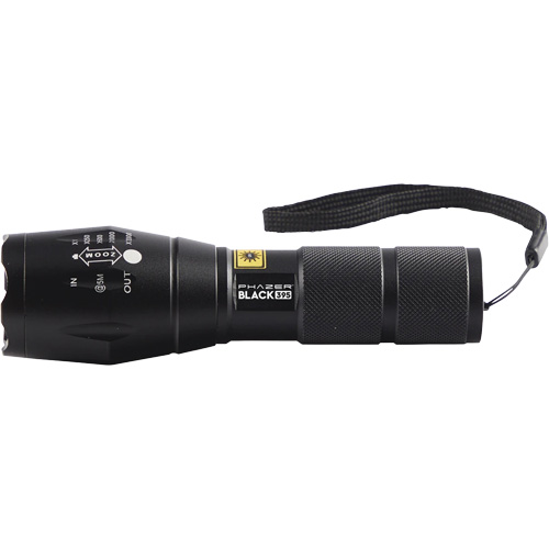 Lampe UV rechargeable pour la d&eacute;tection des fuites UView Phazer BLACK 395 Toolneeds Inc.