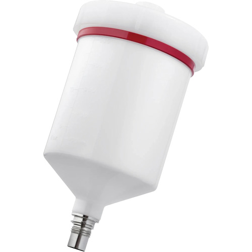 Godet QCC r&eacute;utilisable en plastique 0,6 L, QCC, sans filetage fin Toolneeds Inc.