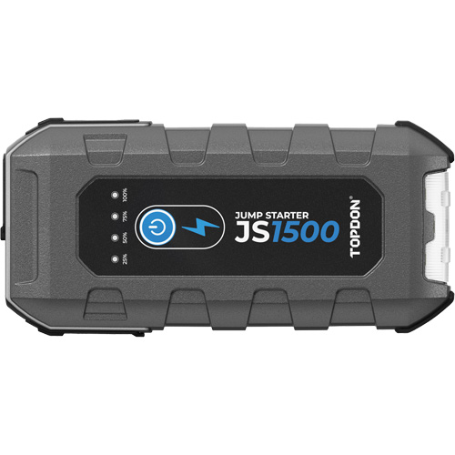 D&eacute;marreur d'appoint, survolteur, banque d'alimentation et lampe de poche JumpSurge1500 Toolneeds Inc.