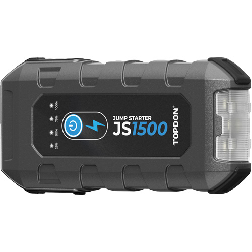 D&eacute;marreur d'appoint, survolteur, banque d'alimentation et lampe de poche JumpSurge1500 Toolneeds Inc.