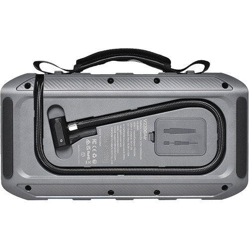 V2200Air 2-en-1: d&eacute;marreur de secours de 1200 A de pointe et gonfleur de pneus Toolneeds Inc.