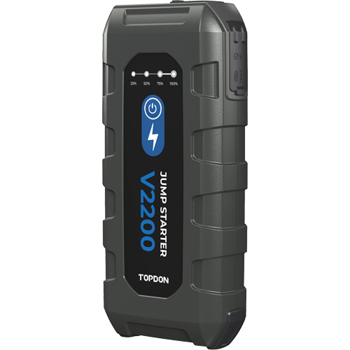 Survolteur, banque d'alimentation et lampe de poche V2200 Toolneeds Inc.