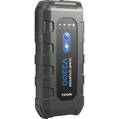 Survolteur, banque d'alimentation et lampe de poche V2200 Toolneeds Inc.
