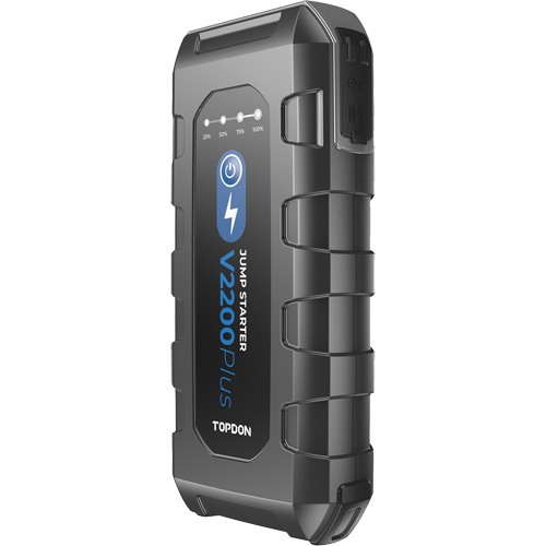 V2200Plus 2-en-1: d&eacute;marreur de secours 2200 A de pointe, testeur de batterie et de syst&egrave;me Toolneeds Inc.