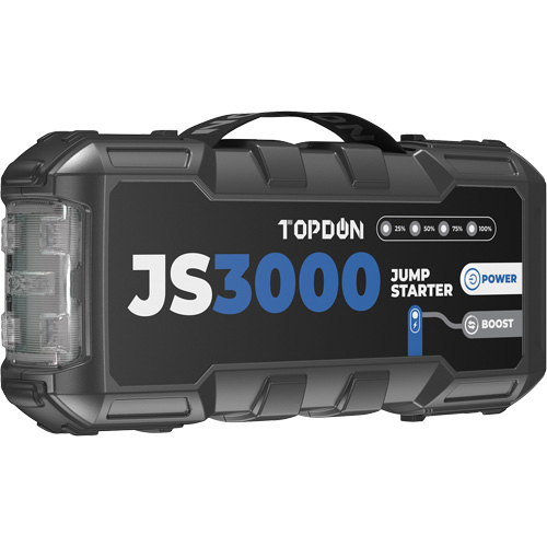 Survolteur, banque d'alimentation et lampe de poche JumpSurge3000 Toolneeds Inc.