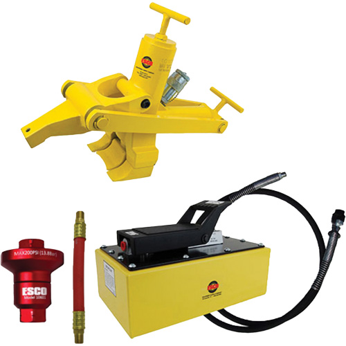 Trousse de d&eacute;monte-talons Combi avec pompe &agrave; air hydraulique de 5 pintes Toolneeds Inc.