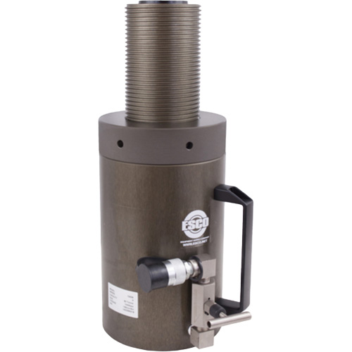 Safety Jack, Locking Collar, 100 tons Capacity, 13-37/100" - 19-3/5" H Toolneeds Inc.