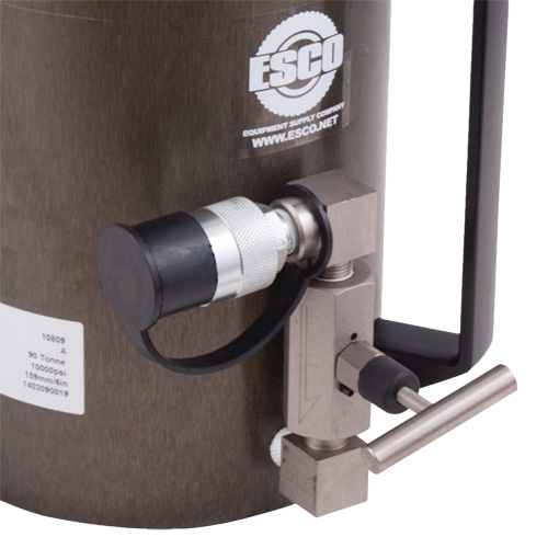 Safety Jack, Locking Collar, 100 tons Capacity, 13-37/100" - 19-3/5" H Toolneeds Inc.