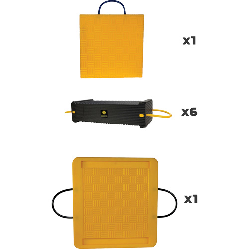 8-Piece CribLok Composite Cribbing System Kit Toolneeds Inc.