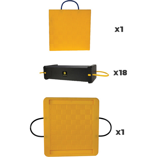 20-Piece CribLok Composite Cribbing System Kit Toolneeds Inc.