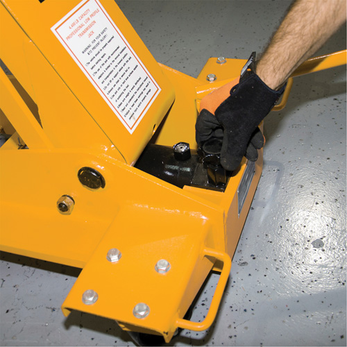 Yellow Jackit Transmission Jack, 2.2 Ton(s) Lifting Capacity Toolneeds Inc.