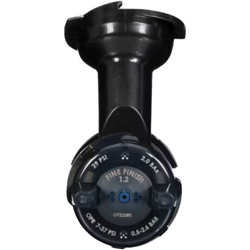 T&ecirc;te fine d'atomiseur de finition &agrave; gravit&eacute; Performance - bleu Toolneeds Inc.