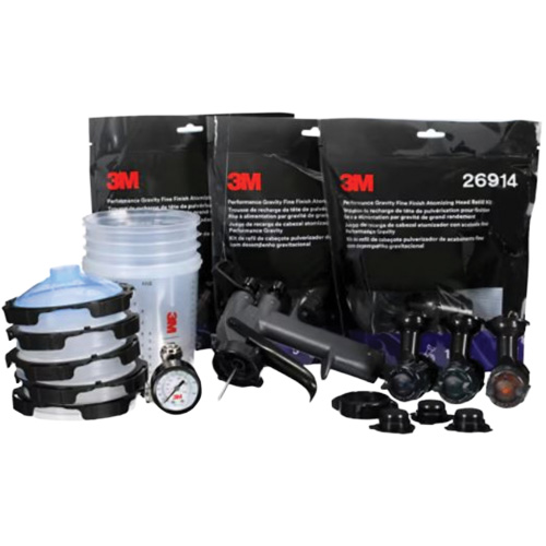 Syst&egrave;me de pistolet pulv&eacute;risateur Performance pour finition fine avec godets PPS, 13 pi³/min, 29 psi Toolneeds Inc.