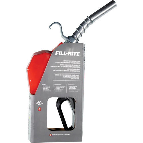 Pistolet de distribution automatique rouge pour essence Toolneeds Inc.