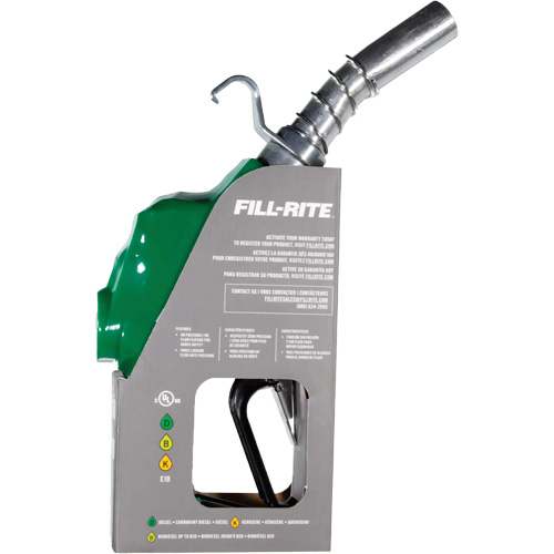 Pistolet de distribution automatique vert pour diesel Toolneeds Inc.