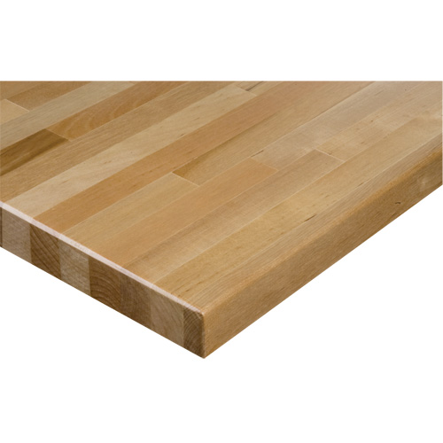Dessus d'&eacute;tabli en bois dur, 48" la x 30" p, Bordure Carr&eacute;e, &eacute;paisseur 1-1/4" Toolneeds Inc.