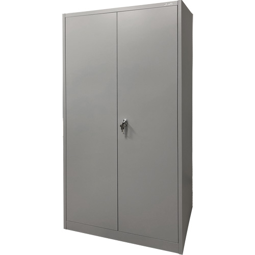 Armoire de rangement, Acier, 4 Tablettes, 78" h x 36" la x 24" P, Gris Toolneeds Inc.