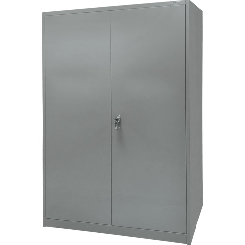 Armoire de rangement, Acier, 4 Tablettes, 78" h x 48" la x 24" P, Gris Toolneeds Inc.