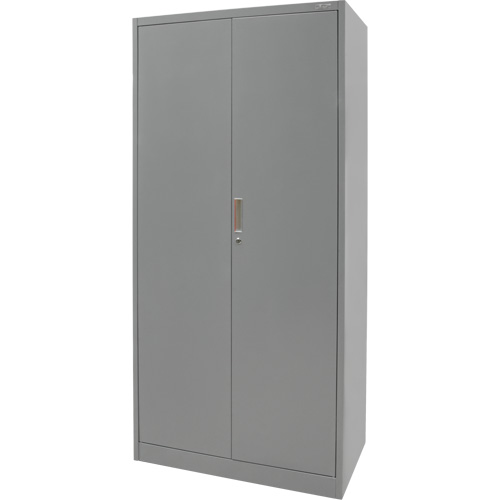 Armoire de rangement combin&eacute;e, 36" la x 18" p x 72" h, Gris Toolneeds Inc.