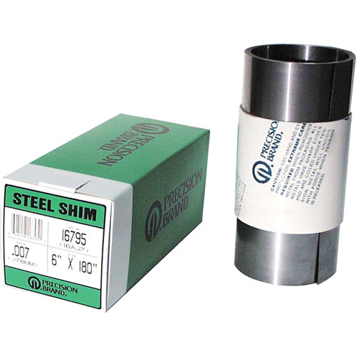 Rouleaux & feuilles de cales minces, &eacute;paisseur de 0,001", Acier Toolneeds Inc.