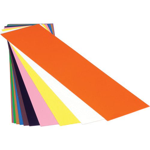Cales minces chromocod&eacute;es en plastique Toolneeds Inc.