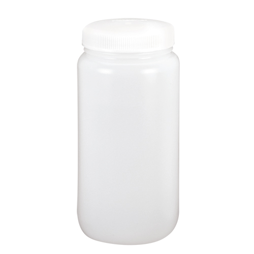 Wide-Mouth Bottles, Round, 1 gal., Plastic Toolneeds Inc.
