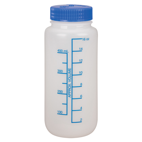Bouteilles &agrave; large ouverture, Ronde, 16 oz, Plastique Toolneeds Inc.