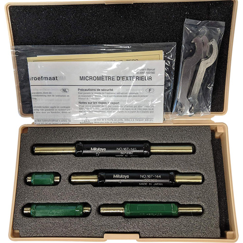 5-Piece Micrometer Pin Setting Standard Set Toolneeds Inc.