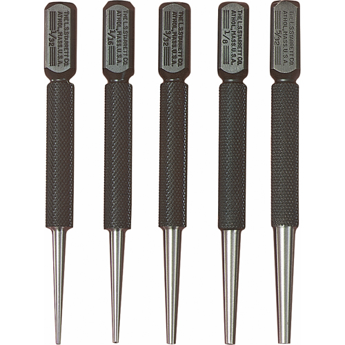 S800PC Square-Head Punch Set, 5 Pieces Toolneeds Inc.