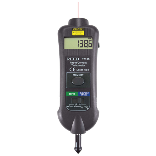 Professional Dual Function Tachometer, Contact/Photo (Non Contact) Toolneeds Inc.