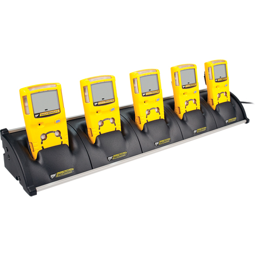 D&eacute;tecteurs multi-gaz GasAlertMicroClip XT BW - Chargeur &agrave; cinq espaces Toolneeds Inc.