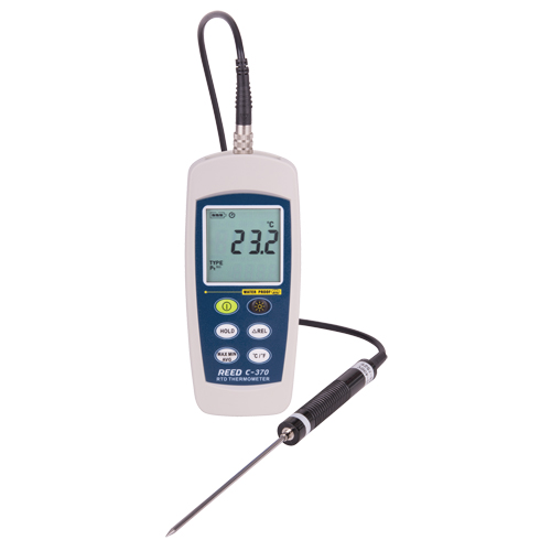 Thermom&egrave;tre RTD avec certificat de calibration, Contact, Num&eacute;rique, -148-572°F (-100-300°C) Toolneeds Inc.