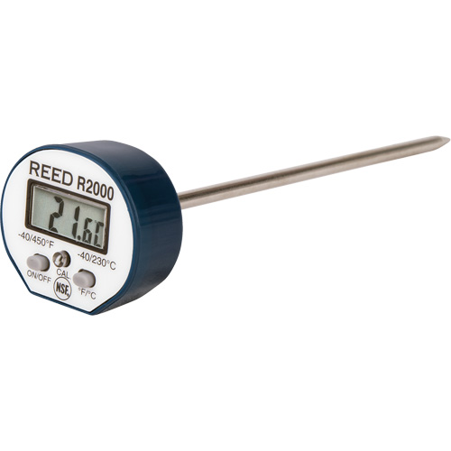 Thermometer, Contact, Digital, -40-450°F (-40-230°C) Toolneeds Inc.