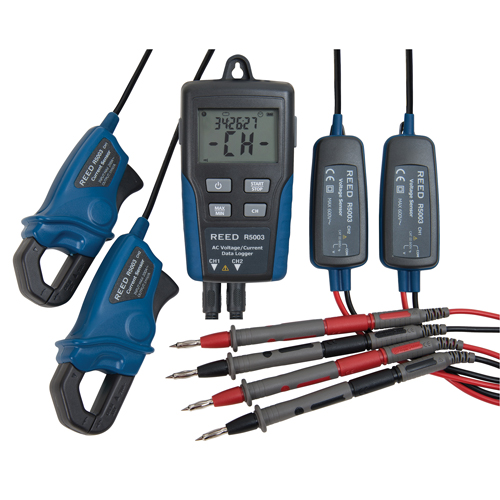 Voltage/Current Data Loggers, 10 V - 600 V, Display Alert Toolneeds Inc.