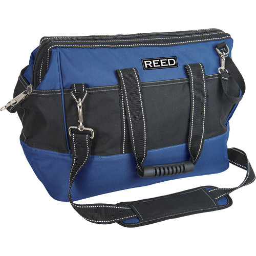 Sac &agrave; outils industriel, Polyester, 33 pochettes, Noir/Bleu Toolneeds Inc.