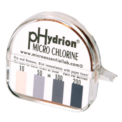 Papier r&eacute;actif Hydrion Chlorine Phydrion CM-240 Toolneeds Inc.