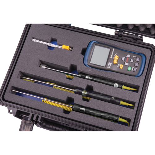 Thermocouple Thermometer Kit, Contact, Digital, -58-2000°F (-50-1300°C) Toolneeds Inc.