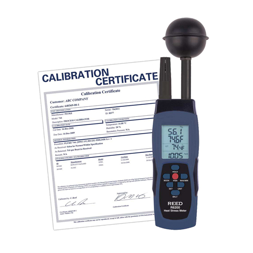 Wet-Bulb Globe Temperature (WBGT) Heat Stress Meter (includes ISO Certificate) Toolneeds Inc.