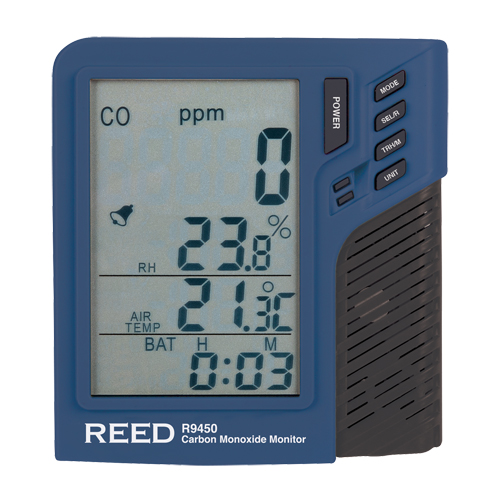 Compteur de monoxyde de carbone avec temp&eacute;rature et humidit&eacute; Toolneeds Inc.