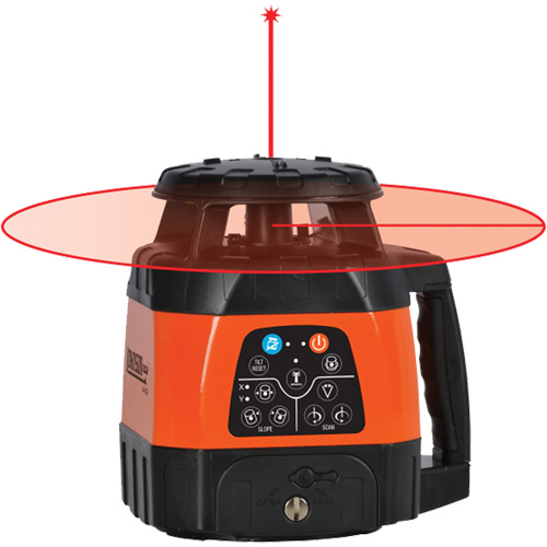 Red Beam Self-Leveling Horizontal & Vertical Rotary Laser, 200' (60 m), 635 Nm Toolneeds Inc.