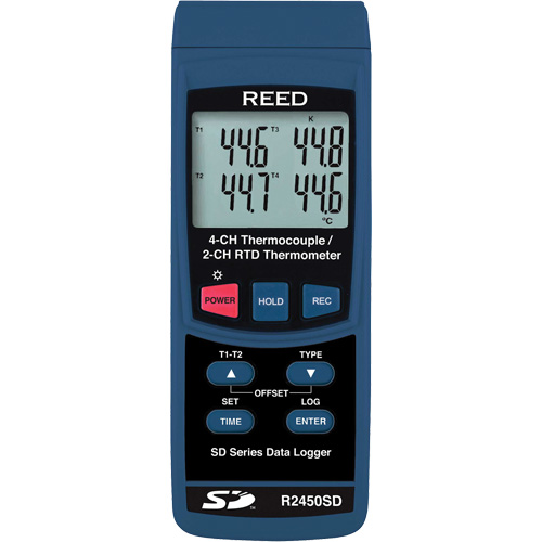 Thermom&egrave;tre thermocouple avec enregistreur de donn&eacute;es Toolneeds Inc.