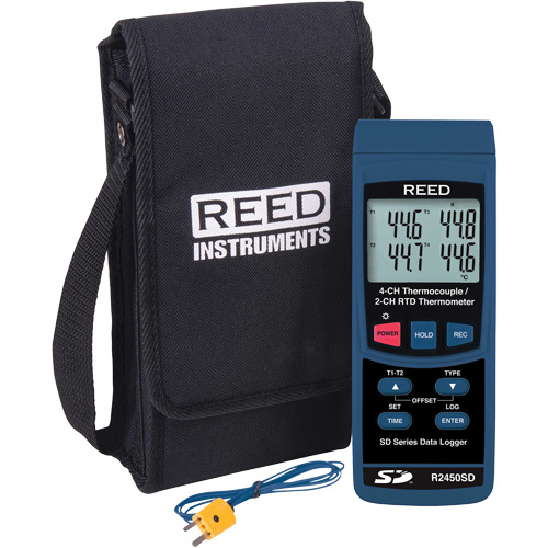 Thermom&egrave;tre thermocouple avec enregistreur de donn&eacute;es Toolneeds Inc.