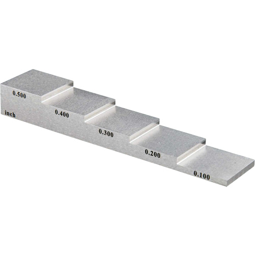 Bloc d'&eacute;talonnage de 5 &eacute;paisseurs Toolneeds Inc.