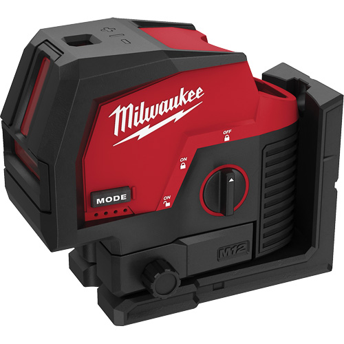 M12  Green Cross Line and Plumb Points Cordless Laser (Tool Only) Toolneeds Inc.