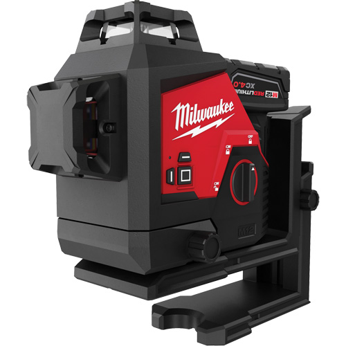 M12 360-Degree 3-Plane Cordless Laser Kit, 125' (38.1 m), 530 Nm Toolneeds Inc.